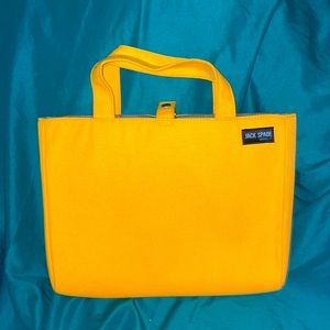 Jack Spade Yellow Canvas Tablet Chromebook Case
